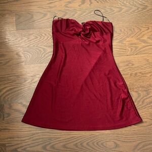 Windsor Burgundy Mini Dress